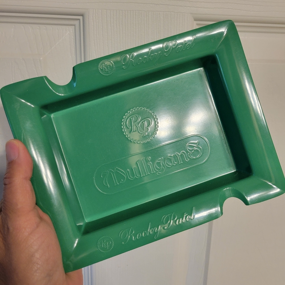 Rocky Patel Mulligans Cigar Ashtray ~ Trinket Tray ~ Novelty Tray ~ FINAL PRICE!